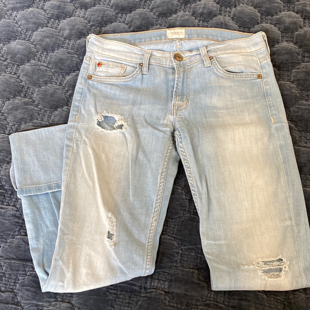 EUC Hudson Muse Crop Skinny w/5” Cuff
